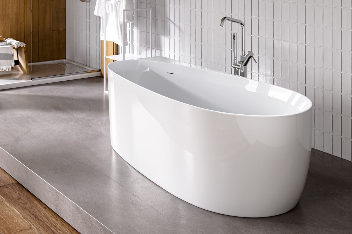 Vasca Bagno Freestanding in acrilico Modello Laura